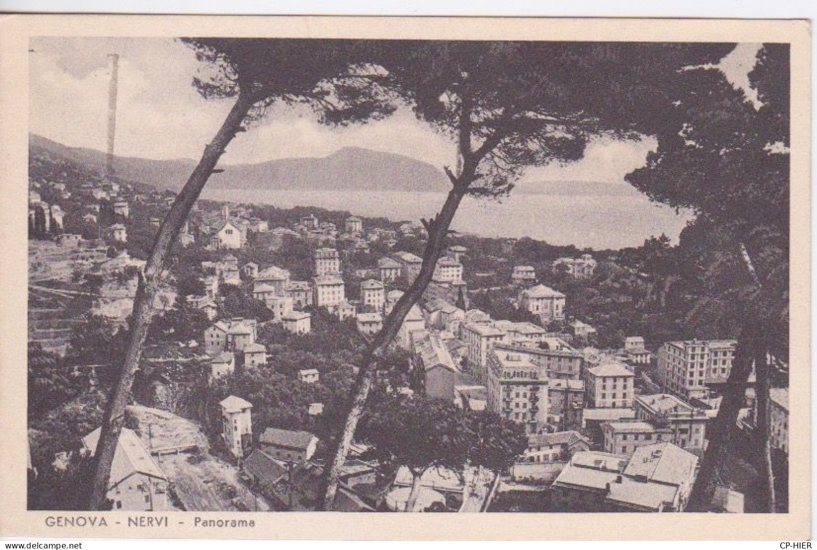 ITALIE - ITALIA -  LIGURIA - GENOVA - GENOA - NERVI PANORAMA