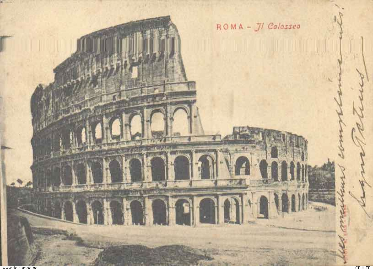 ITALIE - ITALIA - ROME - ROMA - IL COLOSSEO - LE COLISEE