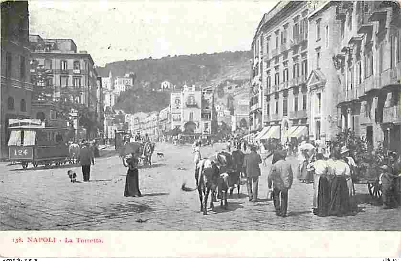 Italie - Naples - Napoli - La Torretta - Animée - CPA - Voir Scans Recto-Verso