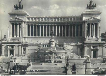 Postcard Italy Rome Altare della patria