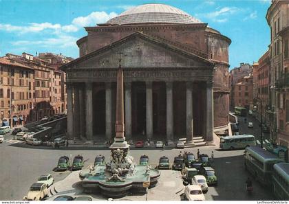 ITALIE - Roma - II Pantheon - Le Panthéon - The Pantheon - Das Pantheon - voitures - animé - Carte Postale