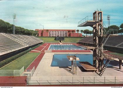 Roma - Foro Italico - Stadio del Nuoto , Swimming Stadium 1961