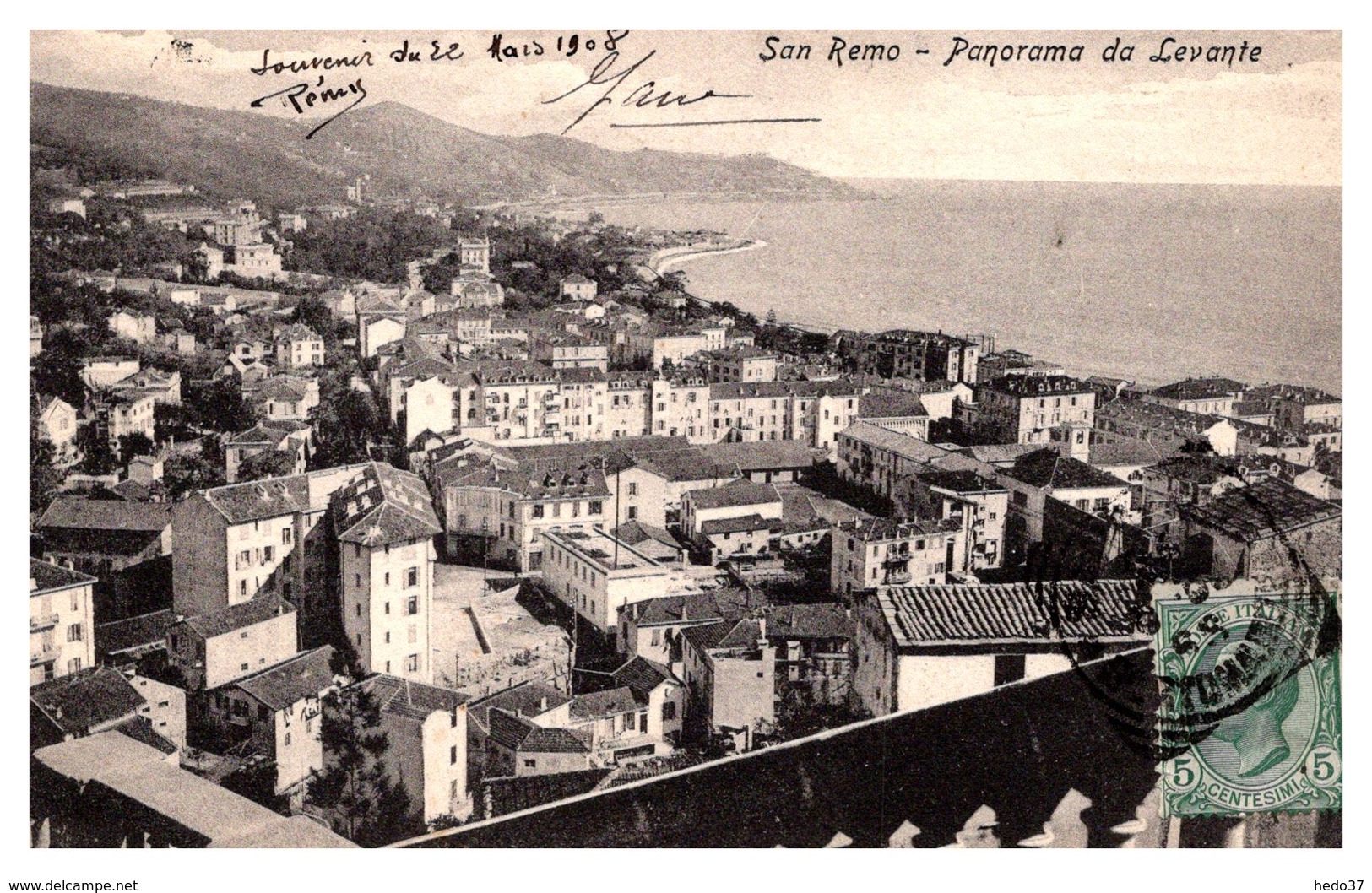 Italie - San Remo - Panorama