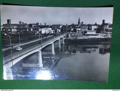 Cartolina Casale Monferrato - Ponte Sul Fiume Po - 1958