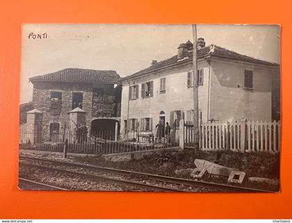 Cartolina - Ponti ( Alessandria ) - 1920 ca.