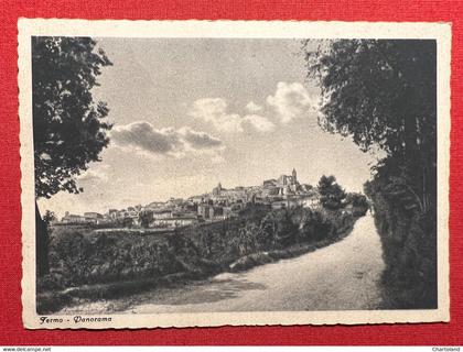 Cartolina - Fermo - Panorama - 1942