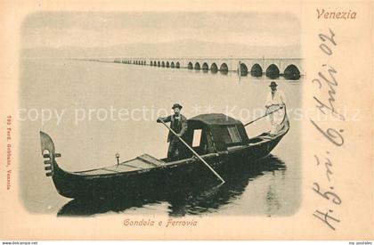 43502676 Venezia Venedig Gondola e Ferrovia Venezia Venedig