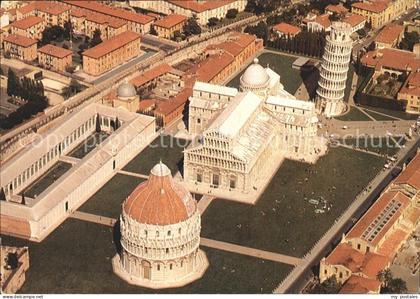 72328020 Pisa Fliegeraufnahme Piazza dei Miracoli Pisa