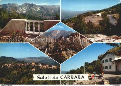 72347604 Carrara Teilansichten Berge Carrara