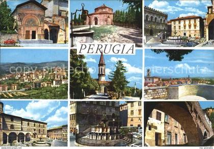 72414407 Perugia Bauwerke und Sehenswuerdigkeiten Totalansicht Perugia