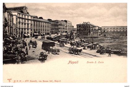 Italie - Napoli - Strada S. Lucia