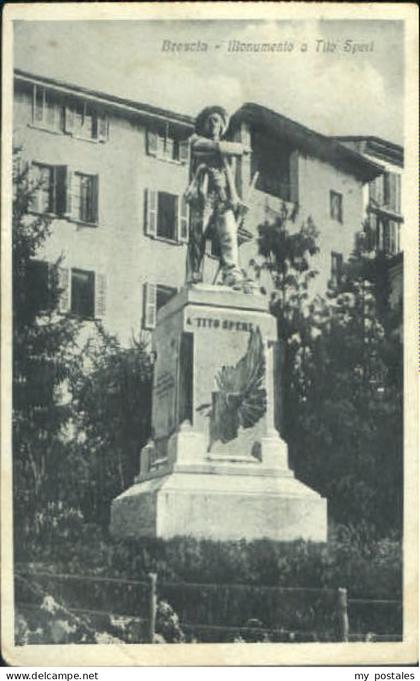 70599621 Brescia Brescia Denkmal x 1918 Brescia