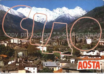 72454670 Aosta Valle d Aosta Panorama Aosta