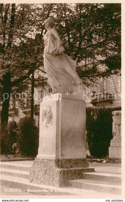 72649090 Turin Piemonte Monumento Statue Turin Piemonte