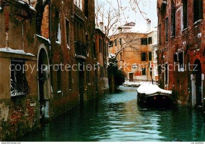 72986585 Venezia Venedig Kanal im Winter Venezia Venedig