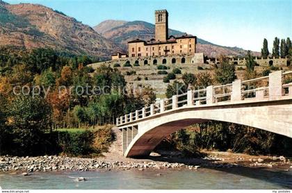 73078282 Aosta Schloss Bruecke Aosta