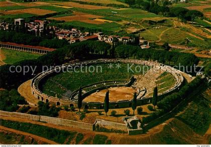 73236920 Pompei Fliegeraufnahme Amphitheatre Pompei