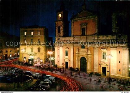 73599113 Caltanissetta Sicilia Piazza Garibaldi Duomo di notte Caltanissetta Sic
