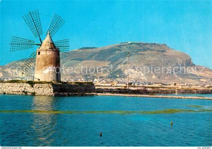 73601839 Trapani Mulino a vento e Monte Erice Trapani