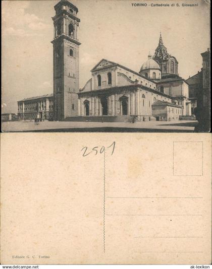 Cartoline Turin Torino Cattedrale di S. Giovanni, Kirche Kathedrale 1910