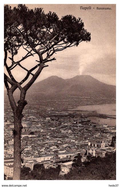 Italie - Napoli - Panorama