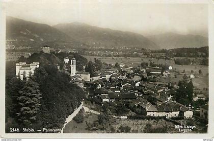 pays  div ref ZZ609  -italie -italia -italy - stabio - panorama -