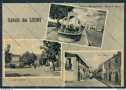 Avellino Lioni FG cartolina MV8205