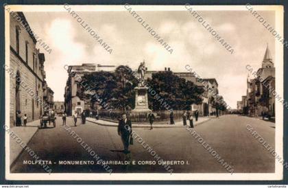 Bari Molfetta Garibaldi Foto cartolina ZB6026