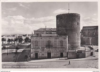 BITONTO: Piazza Marconi e Castello   1955