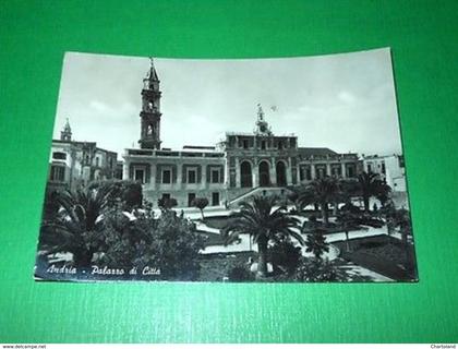 Cartolina Andria - Palazzo di Città 1955