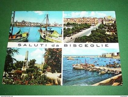 Cartolina Bisceglie - Vedute diverse 1969