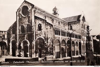 Cartolina - Bitonto - Cattedrale ( Monumento Nazionale ) - 1950 ca.