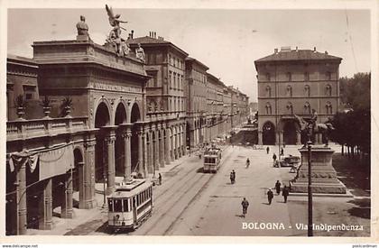 BOLOGNA - Via Independenza - Tram 112