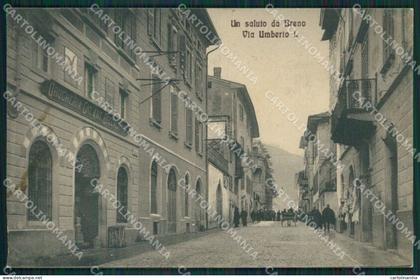Brescia Breno cartolina QK6781