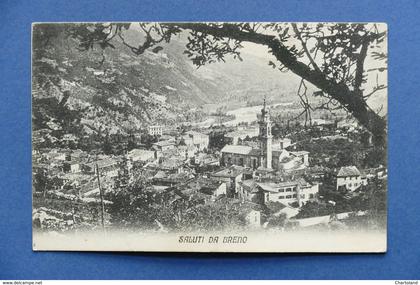 Cartolina Saluti da Breno - 1910 ca.