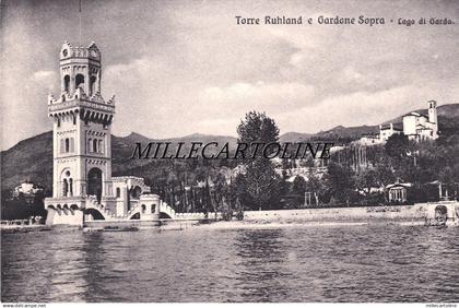 GARDONE SOPRA - Torre Ruhland - lago di Garda