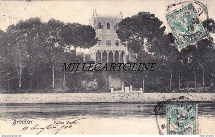 BRINDISI:  Villino Dionisio   1906