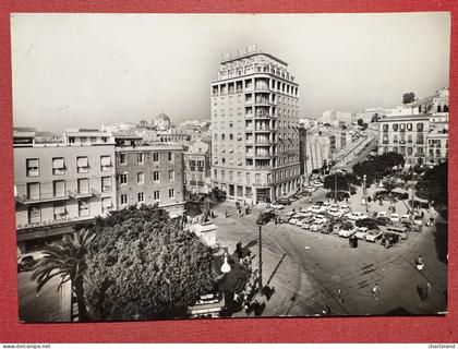 Cartolina - Cagliari - Piazza Yenne - 1960