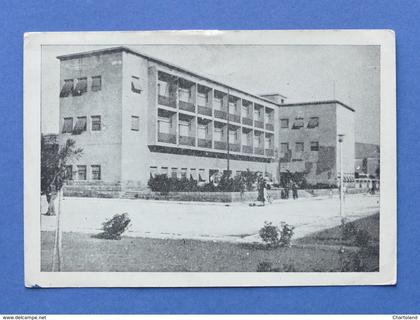 Cartolina Carbonia - Albergo Centrale - 1948