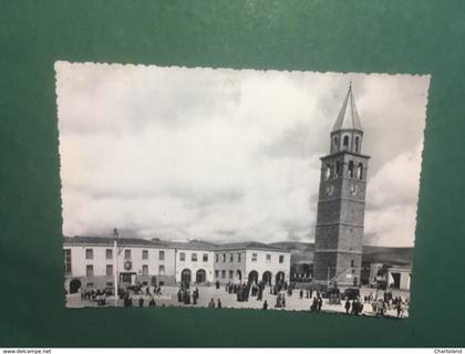 Cartolina Carbonia - Piazza Roma - 1960 ca.