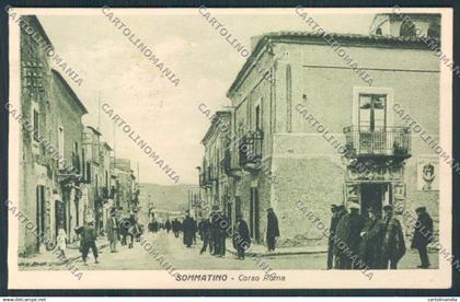 Caltanissetta Sommatino cartolina MV6586