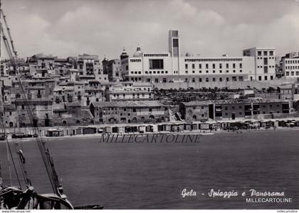 GELA: SPIAGGIA  E PANORAMA