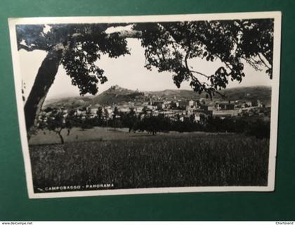 Cartolina Campobasso - Panorama - 1939