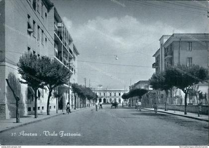 cr301 cartolina aversa viale ferrovia  provincia di caserta