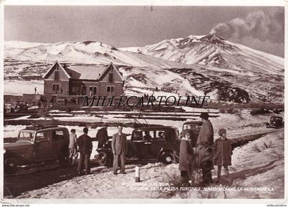 CATANIA: Autostrada sull'Etna - Caserma della Milizia Forestale - la Montagnola