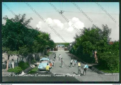 Catanzaro Lamezia Terme San Pietro Lametino Auto Foto FG cartolina ZK2062