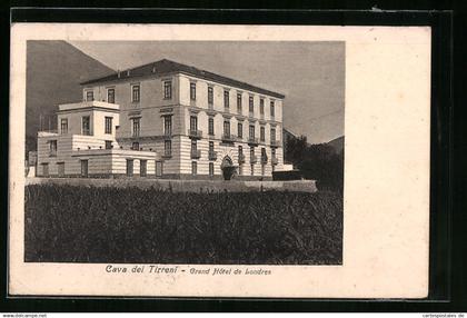 Cartolina Cava dei Tirreni, Grand Hotel de Londres