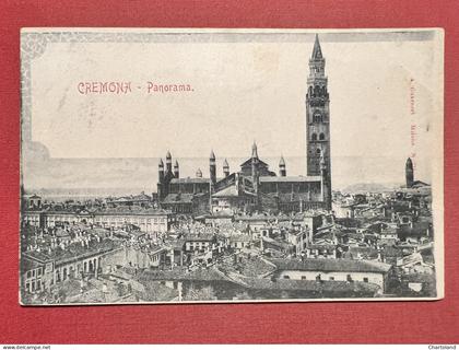 Cartolina - Cremona - Panorama - 1900