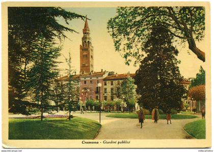 CREMONA, GIARDINI PUBBLICI, 1952