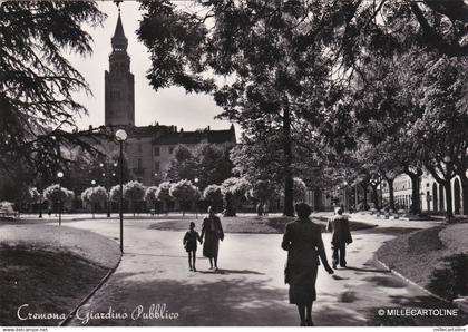 # CREMONA: GIARDINO PUBBLICO  1953